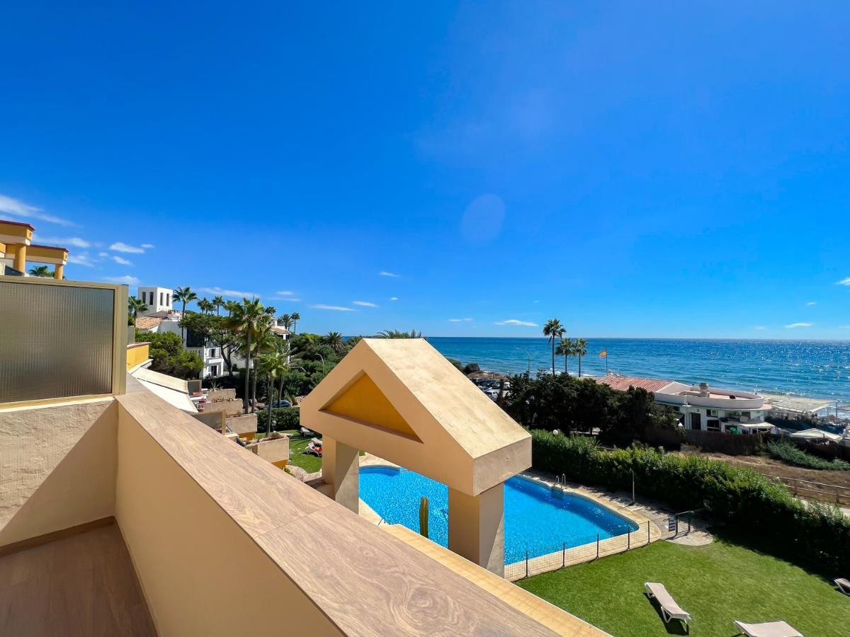 Oleholidays 1134 Romana Playa Vistas Panoramicas Al Mar Marbella Bagian luar foto